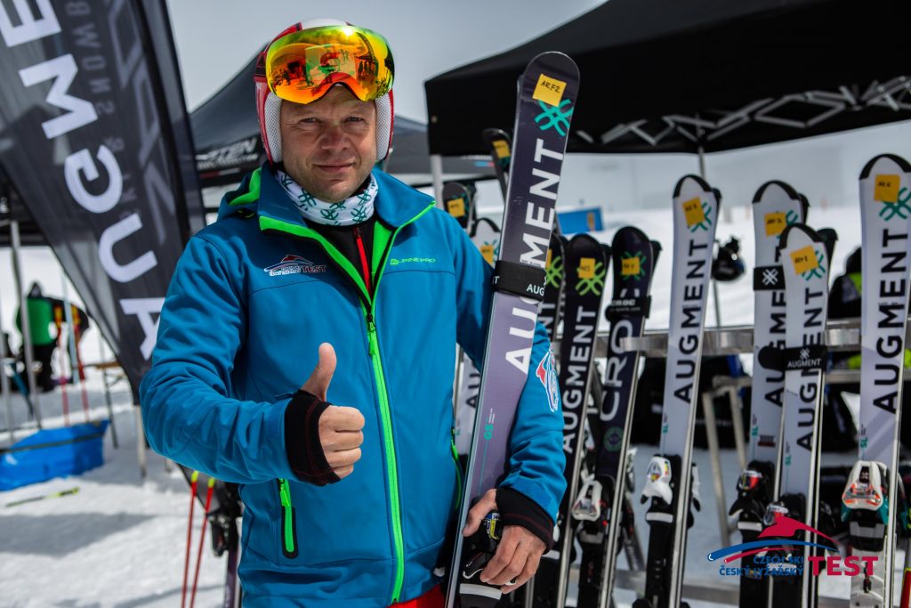 Český Ski Test - palec
