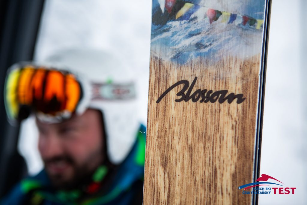 Český Ski Test - detail lyže