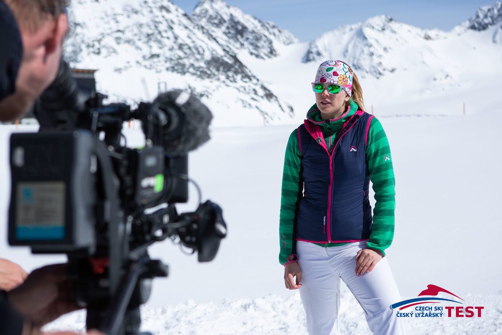 Český Ski Test - natáčení
